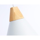 Светильник подвесной в стиле лофт Ambrella light, Traditional, TR8195, E27, цвет белый, светлое дерево - Фото 5