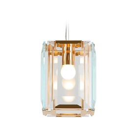 Светильник подвесной с хрусталём Ambrella light, Traditional, TR5108, E27, цвет золото