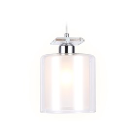 Светильник подвесной со сменной лампой Ambrella light, Traditional, TR3577, E27, цвет хром