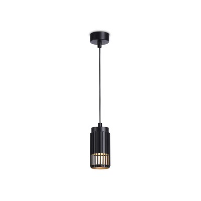 Светильник подвесной со сменной лампой Ambrella light, Techno family, TN51695, GU10, цвет чёрный