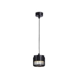 Светильник подвесной со сменной лампой Ambrella light, Techno family, TN71171, GX53, цвет чёрный
