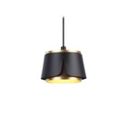 Светильник подвесной со сменной лампой Ambrella light, Techno family, TN71247, GX53, цвет чёрный, золото - Фото 4