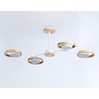 Светильник светодиодный подвесной Ambrella light, LineTech, FL51609, 4хLED, 28 Вт, 2100Lum, 3000-6400К, цвет белый, светлое дерево - Фото 5