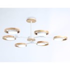 Светильник светодиодный подвесной Ambrella light, LineTech, FL51615, 6хLED, 42 Вт, 3150Lum, 3000-6400К, цвет белый, светлое дерево - Фото 2