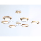 Светильник светодиодный подвесной Ambrella light, LineTech, FL51615, 6хLED, 42 Вт, 3150Lum, 3000-6400К, цвет белый, светлое дерево - Фото 4