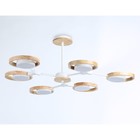 Светильник светодиодный подвесной Ambrella light, LineTech, FL51615, 6хLED, 42 Вт, 3150Lum, 3000-6400К, цвет белый, светлое дерево - Фото 5