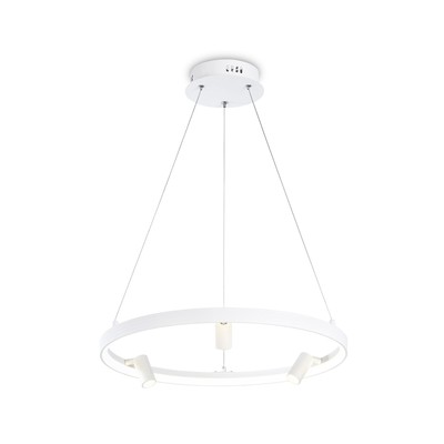 Светильник светодиодный подвесной с пультом Ambrella light, LineTech, FL5281, LED, 50 Вт, 3750Lum, 3000-6400К, цвет белый