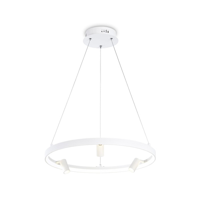 Светильник светодиодный подвесной с пультом Ambrella light, LineTech, FL5281, LED, 50 Вт, 3750Lum, 3000-6400К, цвет белый - Фото 1