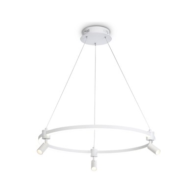 Светильник светодиодный подвесной с пультом Ambrella light, LineTech, FL5292, LED, 54 Вт, 4050Lum, 3000-6400К, цвет белый