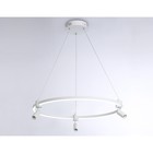 Светильник светодиодный подвесной с пультом Ambrella light, LineTech, FL5292, LED, 54 Вт, 4050Lum, 3000-6400К, цвет белый - Фото 4