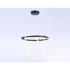 Светильник светодиодный подвесной с пультом Ambrella light, Line, FL10501, LED, 74 Вт, 5550Lum, 3000-6400К, цвет чёрный хром - Фото 3