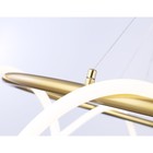 Светильник светодиодный подвесной с пультом Ambrella light, Line, FL10511, LED, 84 Вт, 6300Lum, 3000-6400К, цвет латунь - Фото 5