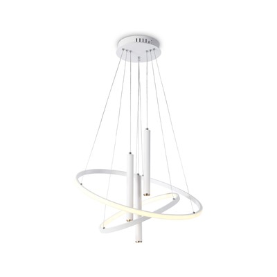 Подвесной управляемый светодиодный светильник Ambrella light, LineTech, FL5371, LED, 93 Вт, 6975Lum, 3000-6400К, цвет белый