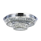 Потолочная светодиодная люстра с хрусталём Ambrella light, Traditional, TR5029, LED, 81 Вт, 5670Lum, 3000-6400К, цвет хром - Фото 1