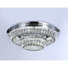 Потолочная светодиодная люстра с хрусталём Ambrella light, Traditional, TR5029, LED, 81 Вт, 5670Lum, 3000-6400К, цвет хром - Фото 4