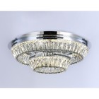 Потолочная светодиодная люстра с хрусталём Ambrella light, Traditional, TR5029, LED, 81 Вт, 5670Lum, 3000-6400К, цвет хром - Фото 5