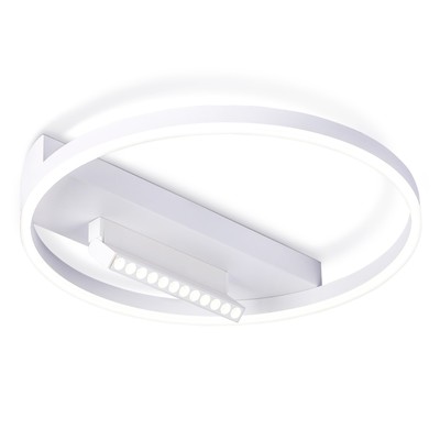 Светильник светодиодный потолочный Ambrella light, LineTech, FL51457, LED, 60 Вт, 4500Lum, 3000-6400К, цвет белый