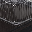Крышка для тортницы пластиковая одноразовая ИП-43, 18.5×18.5×10.5 см, внутренний 16×16×10 см, 480 шт./уп - Фото 3