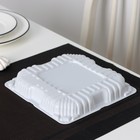 Дно для тортницы пластиковое одноразовое ИП-43, 18.5×18.5×10.5 см, внутренний 16×16×10 см, 480 шт./уп - Фото 3