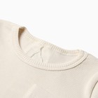 Комплект детский (футболка и шорты) MINAKU, цвет молочный, рост 92-98 см - фото 24387349