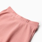 Комплект детский (кофта и штаны) MINAKU, цвет пыльно-розовый, рост 86-92 см - фото 22939121