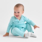 Комплект детский (кофта и штаны) MINAKU, цвет голубой, рост 110 см - Фото 3