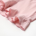 Пижама для девочки (футболка и шорты) MINAKU, цвет розовый, рост 110 см - Фото 10