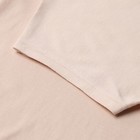 Пижама для девочки (футболка и шорты) MINAKU, цвет бежевый, рост 128 см - Фото 7