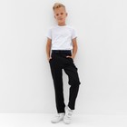 Футболка детская MINAKU, цвет белый, рост 116 см - фото 22939382