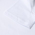 Футболка детская MINAKU, цвет белый, рост 116 см - фото 23039920