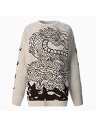 Джемпер женский MIST Dragon, бежевый, onesize (44-48) - Фото 10