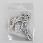 Ёлочная игрушка новогодняя «Олень», 9.5×8.9 см - Фото 5