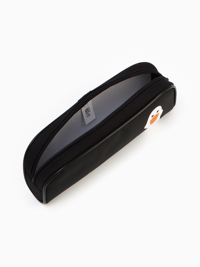 Пенал школьный, текстиль, 8×21×4 см«Гусь-обнимусь»