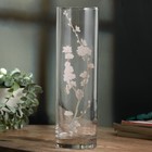 Ваза - цилиндр «Сакура» для цветов, прямая, 26,3 см. - Фото 3