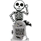 Шар фольгированный 67" фигура "Скелет на Хэллоуин" в инд. уп. - фото 11017492