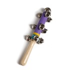 Деревянная музыкальная игрушка «Весёлая мелодия» 19 × 5 см, цвет МИКС - фото 3910529