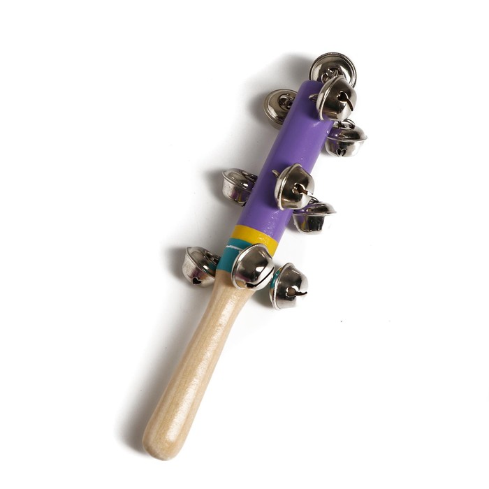 Деревянная музыкальная игрушка «Весёлая мелодия» 19 × 5 см, цвет МИКС - фото 1906398189