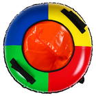 Тюбинг-ватрушка Winter Star, диаметр чехла 73 см, цвета МИКС - Фото 5