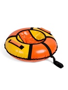 Тюбинг-ватрушка Winter Star, диаметр чехла 73 см, оранжевый, жёлтый - Фото 5