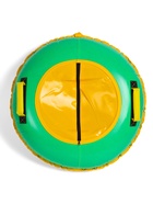 Тюбинг-ватрушка Winter Star, диаметр чехла 80 см, жёлтый, зелёный - Фото 6