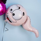 Шар фольгированный «Головастик», фигура, 27 - фото 24260779