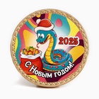 Шоколадная медаль "С Новым Годом Змея", микс, 25 г - Фото 4