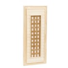 Дверь для бани и сауны стеклянная "Плетёнка", размер коробки 170х70 см, 4 мм - фото 22963041