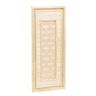 Дверь для бани и сауны стеклянная "Плетёнка", размер коробки 170х70 см, 4 мм - Фото 3