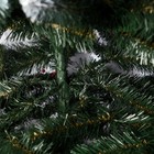 Искусственная ёлка с шишками и инеем «Принцесса», 220 см, ПВХ ветки отгибаются - Фото 3
