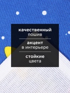 Набор кухонных полотенец «Доляна. Дракончики с подарками», 28×46 см - 2 шт., 100% хлопок, рогожка 164 г/м² - Фото 2