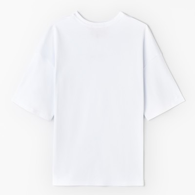 Футболка женская MIST Rainbow, размер 46-48 (L-XL), белая