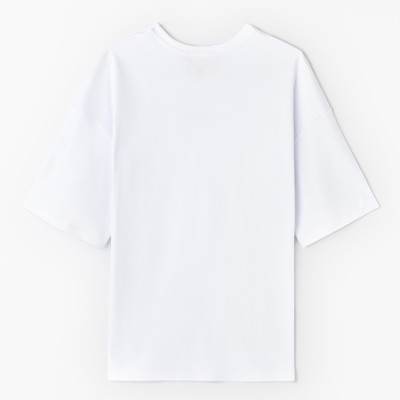 Футболка женская MIST Rainbow, размер 46-48 (L-XL), белая