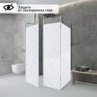 Витражная пленка «Кирпичики», 45×200 см, белая - Фото 4