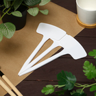 Таблички садовые, для маркировки растений, 20 см, набор 10 шт., пластик, белые, Greengo - Фото 5